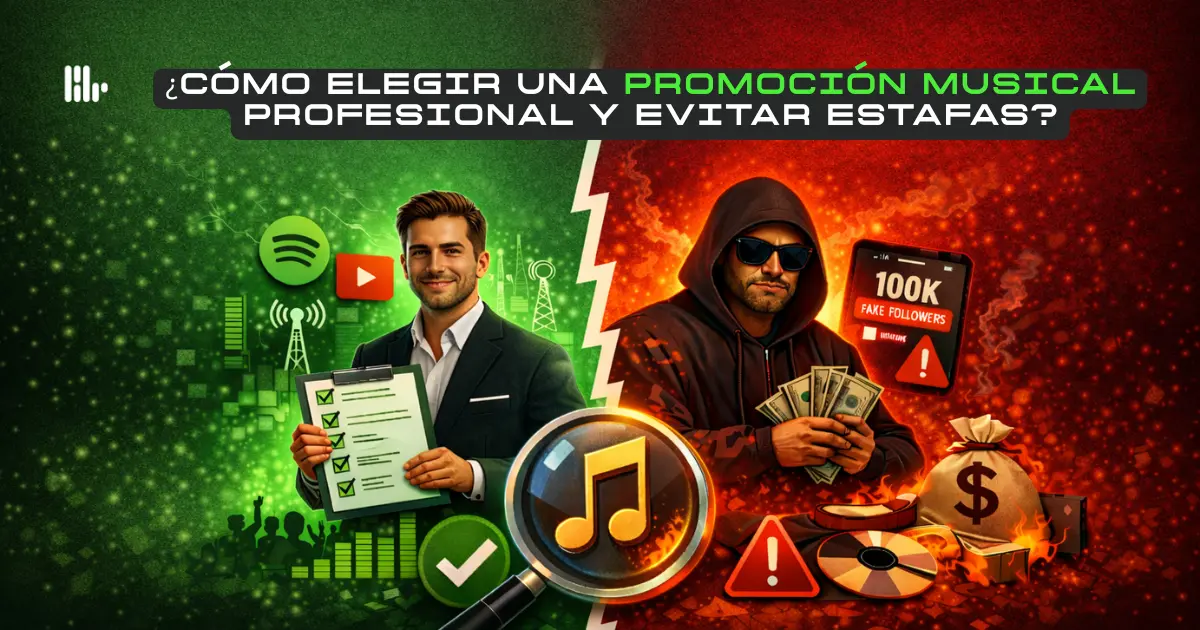 ¿Cómo elegir una promoción musical profesional y evitar estafas?